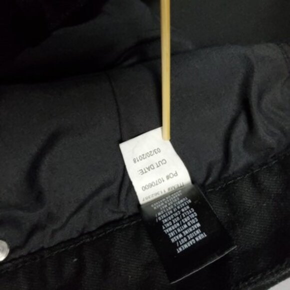 Rude XXX Men's Size 38x30 Black Denim Skinny Pants - Picture 3 of 11